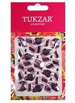 Набор для творчества, Tukzar, Наклейки-стразы акриловые 9*15см 37шт