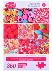Пазл Астрель 360эл Сладкие мечты (475х475м) (деталь/40х28мм) 06449