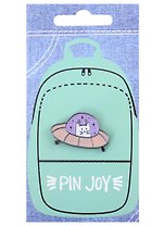 Значок Pin Joy Котик НЛО (металл) (12-08599-945)