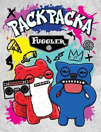 Fugglers. Раскраска (серая)