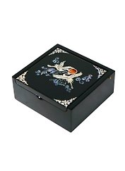 Шкатулка для украшений (перламутр) (10*9*8) (UHIL-9)