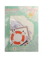 Набор декоративных элементов Морской (1211924) (8шт.) (10х14см) (Арт Узор) (упаковка)