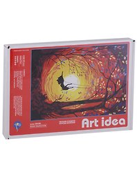 Картина по номерам Art idea "Волшебные качели" А4 (21*29,7см.) (MINIA40166)