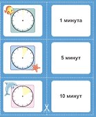 Изучаем время. 20 карточек - 2