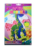 Картина-мозаика Синий динозавр (DT-1016) (объемная мозаика из EVA) (3+) (упаковка) (Arte Nuevo)