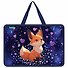 Папка для тетрадей А4 "Fairy fox" пластик, текст.ручки - 1