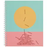 Тетрадь в клетку Listoff, "Креативная графика", 80 листов, в ассортименте