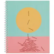 Тетрадь в клетку Listoff, "Креативная графика", 80 листов, в ассортименте