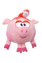 Сувенир, Игрушка, Смешарики, Нюша, 12 см, звуковая