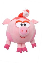 Сувенир, Игрушка, Смешарики, Нюша, 12 см, звуковая