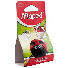 Точилка «Божья коровка», 1 отверстие, пластик, Maped