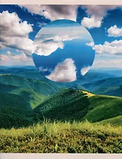 Тетрадь в клетку Listoff, "Отражение", 96 листов, в ассортименте