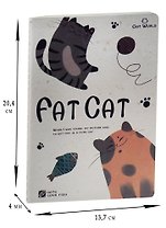 Тетрадь в линейку Zong, Cats love fish, 32 листа