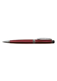 Ручка шариковая автоматическая синяя "Silk Prestige" 0,7мм, корпус металл.бордо, BERLINGO