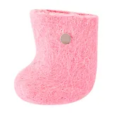 Магнит - подставка для ручек "Валенок" (розовый) (войлок) (6см) (12818)