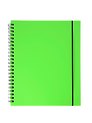 Тетрадь 80 листов, клетка, "Favorite Color. Neon Green" спираль