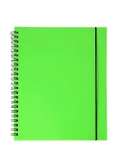 Тетрадь 80 листов, клетка, "Favorite Color. Neon Green" спираль