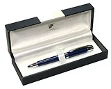 Ручка подарочная шариковая син./хром., карт.футл., EaSTar