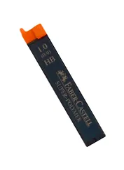 Грифели для механических карандашей Faber-Castell "Super-Polymer", 12шт., 1,0мм, HB