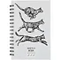Скетчбук А5 100л "SKETCHBOOK. Кошки", 100г/м2, евроспираль - 0