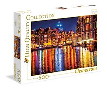 Пазл Clementoni 500 эл. 49*36см. HQ Амстердам