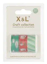 Набор клейкой декоративной ленты "Котики"