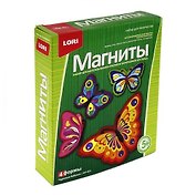 Набор для творчества LORI Фигурки на магнитах "Чудесные бабочки" МР-001