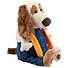 Игрушка мягкая Budi Basa, Бартоломей в синем комбинезоне 33см - 1