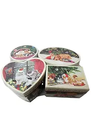 Коробка подарочная карт.бум., ассорти, GRAND GIFT