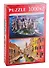 Пазл Набор 2в1 Городские виды ТМ Рыжий кот 1000+1000 элементов ГИП1000-8785 - 0