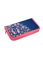 Пенал школьный 1отд. "Винтаж на джинсе" 19*9см, лам.картон, Оникс