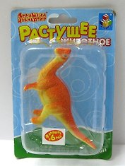 Растущее животное Динозавры (Т53569) (4 вид.) (блистер)