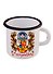 Кружка мет.эмалированная Матрешка с цветами (09006-34AS-F) - 0