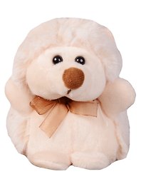 Ёжик белый в крафт-коробке