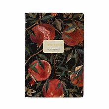 Тетрадь общая «Flora.Гранат», 40 листов в клетку, A5 - Bruno Visconti