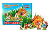 Колобок. Игра ПАЗЛ. Игра-конструктор для детей старше 3-х лет - 2