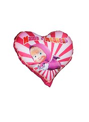 Игрушка антистресс Сердце Маша и Медведь (20см) (2641/РЗ/17)