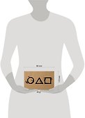 Кардхолдер. Геометрические фигуры (по мотивам сериала Игра в кальмара) (в форме книжки, 215х65мм) - 2