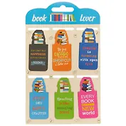 Магнитные закладки «Book lover», 6 штук