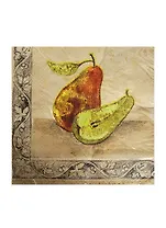 Набор д/творчества Салфетки д/декупажа 33*33см 20шт 3-х слойные Груша (AY-1676)