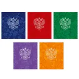 Тетрадь в клетку Listoff, "Государственная символика", 48 листов, в ассортименте