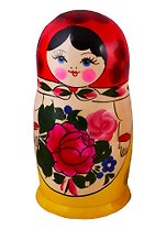 Матрешка 5 в 1 большая (Семеновская) (М051810)