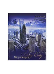 Дневник для ср. и ст.кл. "МЕГАПОЛИС" 7БЦ, тисн. цв. фольгой, Феникс