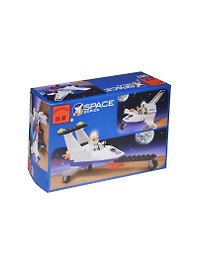 Конструктор пласт. Самолет с аксесс. (BRICK507) (116260) (61дет.) (6+) (коробка) (14х9х4см) (в кор. 150шт)