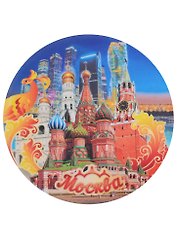 ГС Магнит закатной 78мм Москва Коллаж Москва- сити Жар-птица