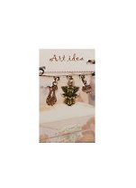 Кулоны в асс.2 Подвеска Ангел бронза (QA 5129) (14021216) (упаковка)