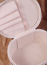 Шкатулка для ювелирных украшений Pink garden (21х16х13см) кожзам (84567)