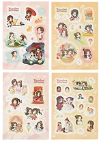 Благословение Небожителей. Чибики. Стикерпак (4 листа)