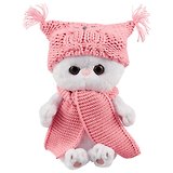 Игрушка мягкая Budi Basa, Ли Ли Бэби в шапке-сова и шарфе, 20см