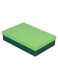 Коробка подарочная "Зеленое яблоко" 350*260*80см, картон